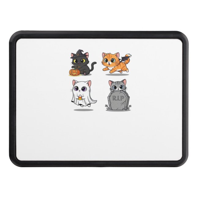 Halloween Pack  Spooky and Festive Graphic Bundle  Trailer Hitch Cover (Front)