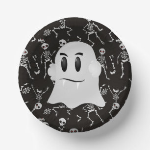 Halloween Paper Bowls Plate