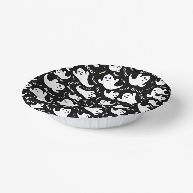 Halloween Paper Bowls Plate (Angled)