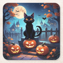 halloween Paper Coaster