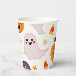 Halloween Paper Cups – Perfect for Party Drinks!