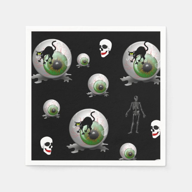 Halloween Paper Napkins (Front)