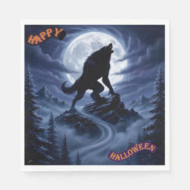 Halloween Paper Napkins (Front)