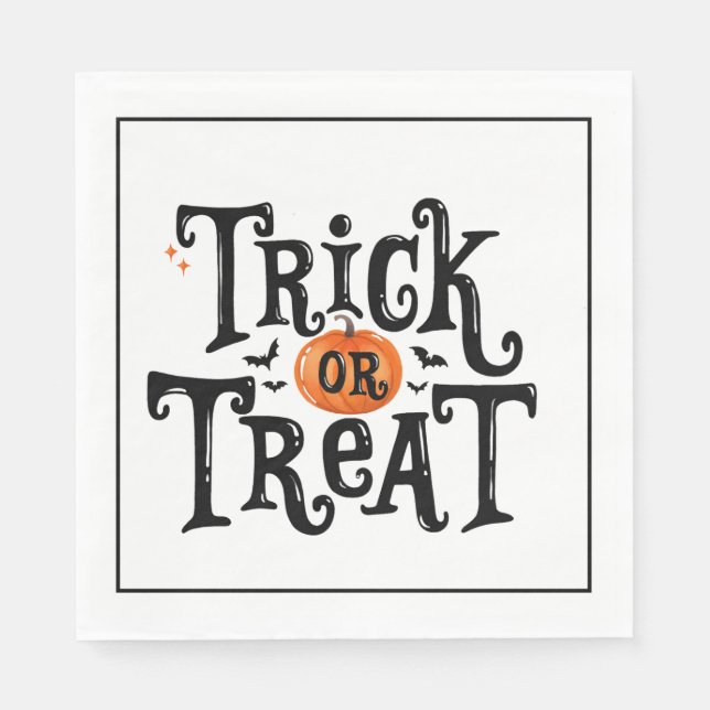 Halloween Paper Napkins (Front)