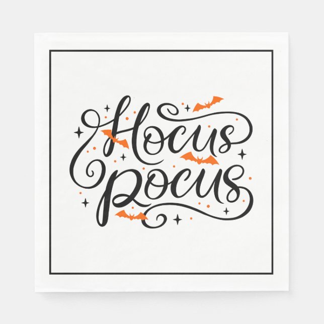 Halloween Paper Napkins (Front)