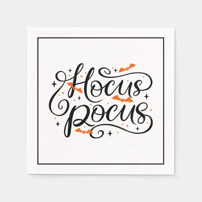 Halloween Paper Napkins (Front)