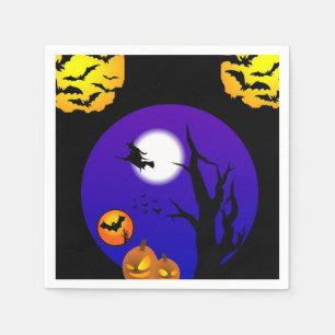 Halloween Paper Napkins, Bats Napkin