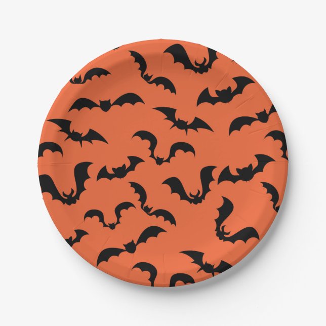 Halloween Paper Plate (Front)