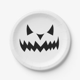 Halloween  paper plate