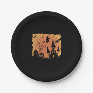 Halloween                                 paper plate