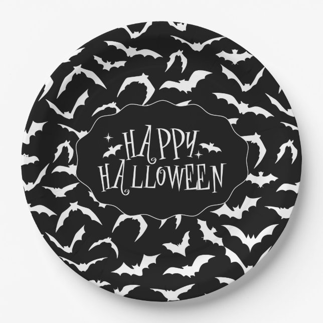 Halloween  paper plate (Front)