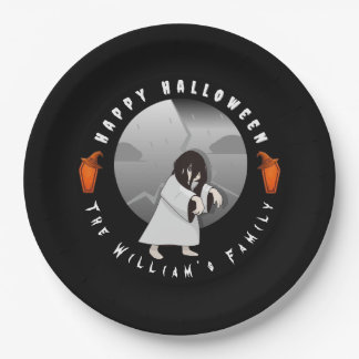 Halloween  paper plate