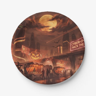  Halloween Paper Plate