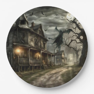 Halloween  paper plate