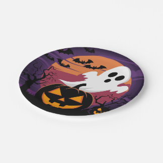 Halloween Paper Plate