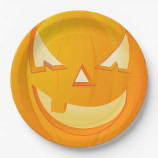 Halloween  paper plate