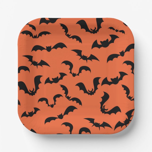 Halloween Paper Plate (Front)