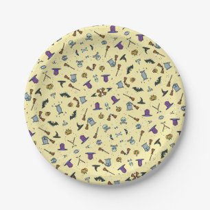 Halloween paper plate