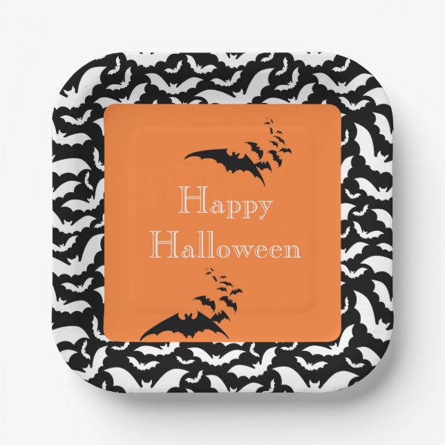Halloween Paper Plates (Front)