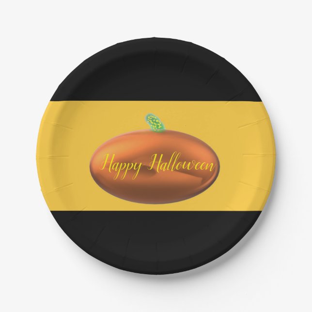 Halloween Paper Plates (Front)