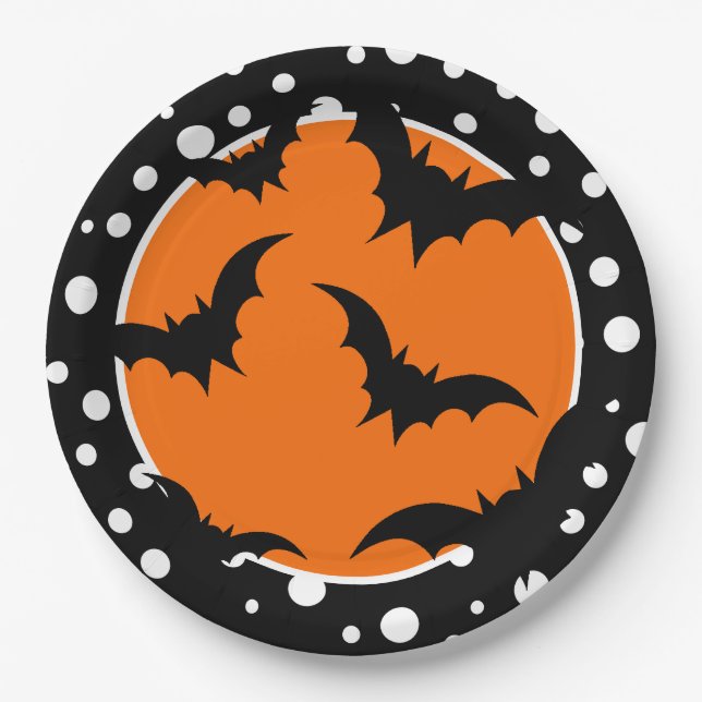 Halloween Paper Plates (Front)