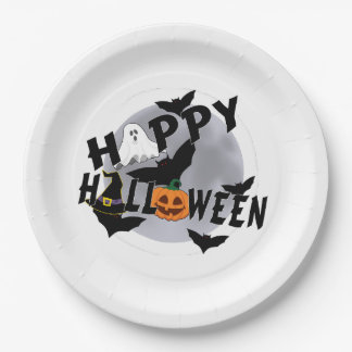 Halloween Paper Plates 