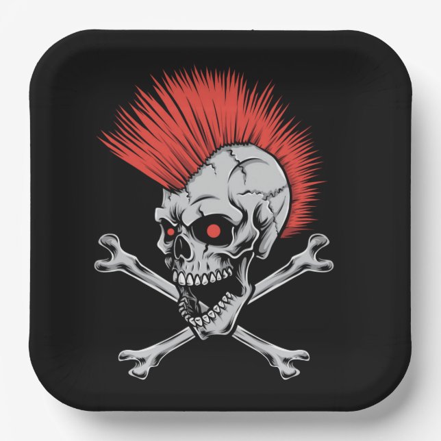 Halloween Paper Plates (Front)