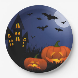 Halloween Paper Plates