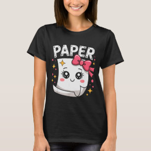 Halloween Paper Scissors Rock Matching Cute Paper  T-Shirt