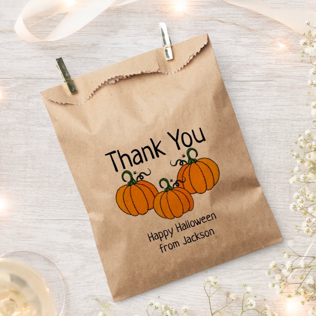 Halloween Papier Treat Favoriser Sacs (Coupé)