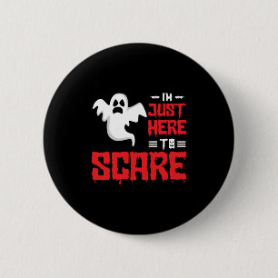 Halloween Paranormal Ghost Hunters Horror Fans 2 Inch Round Button
