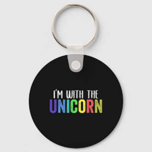 Halloween Parent Daughter Adult Costume I'm With T Keychain
