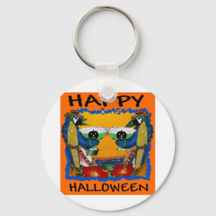 HALLOWEEN PARROTS KEYCHAIN