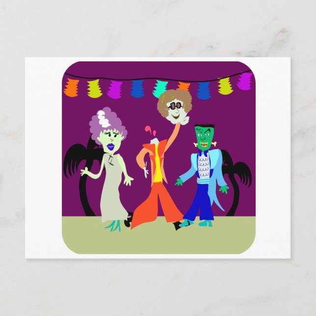 Halloween Party 2! Postcard (Front)