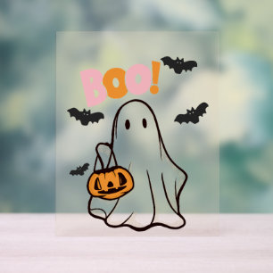 HALLOWEEN PARTY ACRYLIC SIGN