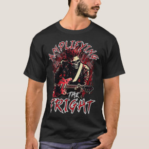 Halloween Party Amplifying The Fright Punk Rock T-Shirt
