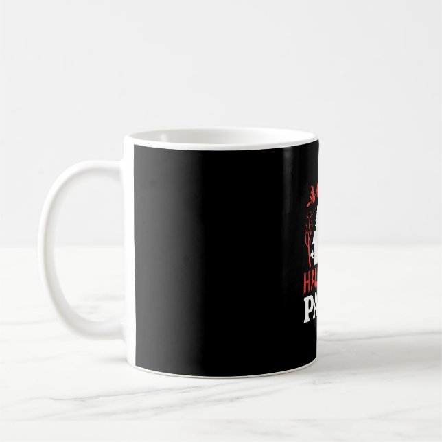 Halloween Party Birthday Coffee Mug (Left)