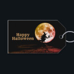 Halloween Party Black Night Full Moon Scary Gift Tags<br><div class="desc">Halloween Party Black Night Full Moon Scary Gift Tags. Unique,  beautiful,  stylish design. Easy to be personalized. Font style,  size and colours can be changed. Matching items are available.</div>