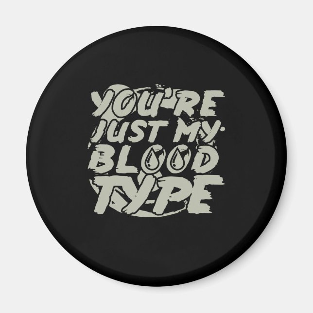 Halloween Party Blood Magnet (Front)