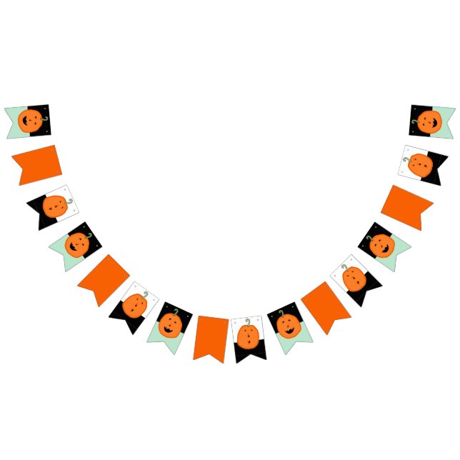 Halloween Party Bunting Flags (All)
