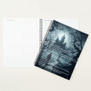 Halloween Party Calendar Planner