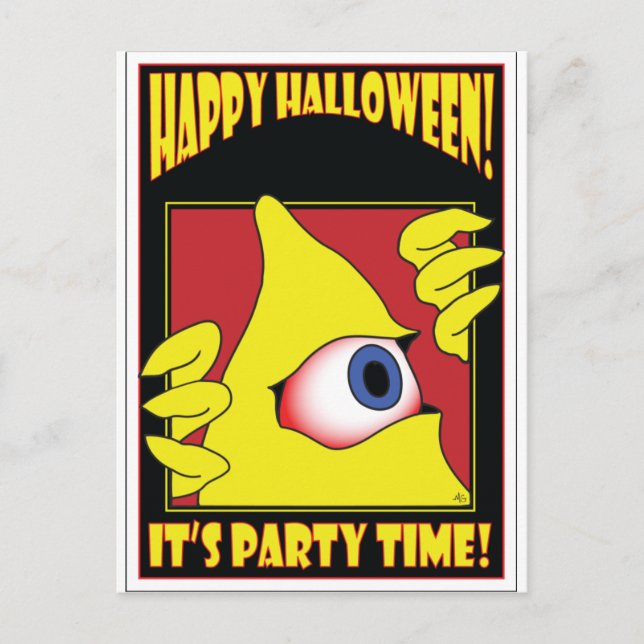 HALLOWEEN PARTY CARDS (Front)