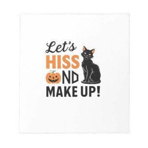 Halloween Party Cat Mom Costume Long Sleeve T-Shir Notepad