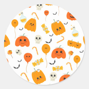 Halloween Party Collection!  Classic Round Sticker