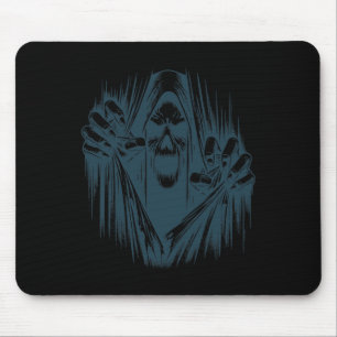 Halloween Party Costume Scary Ghoul Ripping Throug Mouse Pad