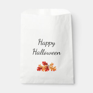 Halloween Party Elegant Fall Foliage Favour Bag