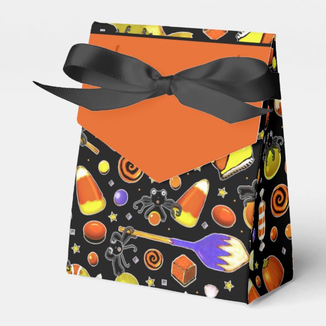 Halloween Party Favor Box (Front Side)