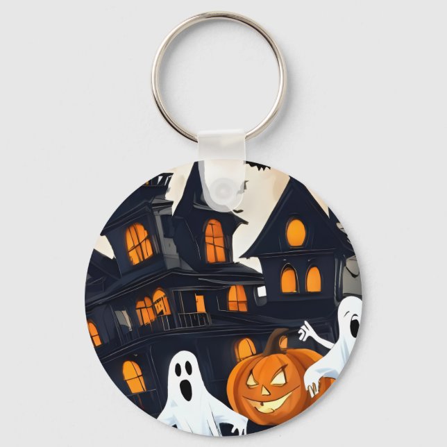 Halloween party favor keychain (Front)