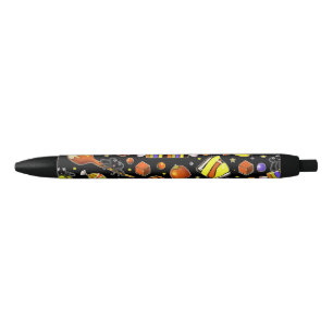 Halloween Party Favours Black Ink Pen