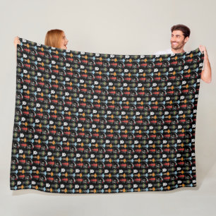 Halloween Party Fleece Blanket